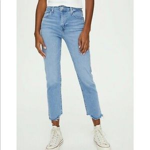 724 HIGH RISE STRAIGHT CROP